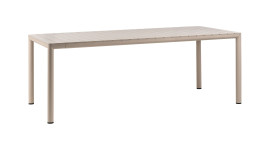 Gartentisch Tevere 210, aus UV-beständigem Fiberglass-Polypropylen in Corda