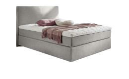 Boxspringbett vito Asetto in der Farbe Silbergrau