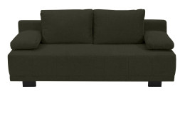 Schlafsofa LIV'IN Malmö in grün, Frontansicht