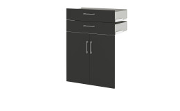 Türen-Schubkasten-Set vito Vary in anthrazit
