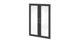 Glastürenpaar vito Vary mit anthrazitfarbenem Rahmen