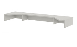 Schreibtisch-Aufsatz vito Vary im Dekor Kreidegrau matt