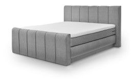 Boxspringbett set one Fairfield im Bezug Grey