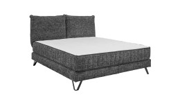 Boxspringbett set one Baldwin in der Farbe anthrazit
