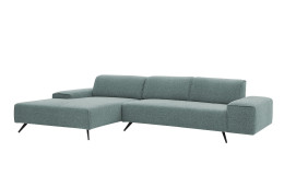 Komfort-Wohnlandschaft Musterring MR 2985, in der Farbausfürhung Türkis, Schrägansicht