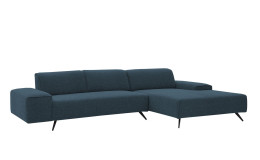 Komfort-Wohnlandschaft Musterring MR 2985, in der Farbausfürhung Navy, Schrägansicht