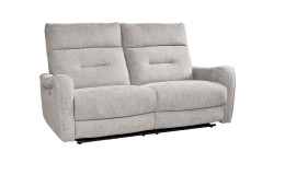 3-Sitzer Sofa Lino in der Farbe hellgrau