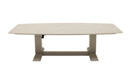 Gartentisch Terano von LC Garden in Taupe-Beige, höhenverstellbar