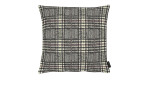 Kissenhülle Björn 46 x 46 cm in grau kariert.