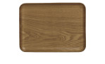 Das ASA Selection Holz-Tablett Wood 27 x 20 cm ist ein stilvolles Tablett mit abgerundeten Ecken und natürlicher Holzmaserung.
