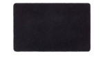 Die Astra Fußmatte Power Rib 40x60 cm ist eine rechteckige schwarze Polypropylen-Fußmatte mit abgerundeten Ecken.