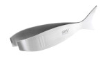 Die GEFU Fischgrätenpinzette Tola in Silber ist ideal für stilvolle Küchendekorationen.