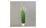 Grasarrangement 150 cm, mit einem grauen Hintergrund