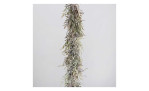 Farnmix-Girlande 125 cm. mit einem grauen Hintergrund