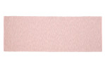 Der Ambiente Trendlife Tischläufer Meran 50 x 140 cm in Altrosa liegt flach auf einem weißen Untergrund.