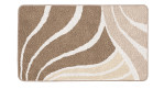 Badteppich Flame 70 x 120 cm in taupe