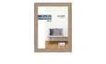 Bilderrahmen 21 x 29,7 cm aus Holz in holzfarben mit einem transparentem Glas.