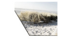 Glas-Art 50 x 125 cm, Strandlandschaft, Detailbild von der Ecke