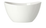 Eine schlichte, ovale Schale Blanca 10,5 cm von Ritzenhoff & Breker auf weißem Grund.