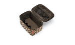 Leopardenmuster Kosmetiktasche Beautycase von Reisenthel aus recyceltem Polyester mit Innen- und Meshfächern im Deckel.