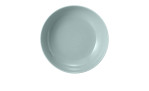 Foodbowl Beat 25,5 cm aus Porzellan in Arktisblau. Ansicht von oben.