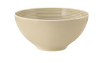 Schüssel Beat 15,7 cm aus Porzellan in Sandbeige.