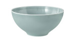 Schüssel Beat 15,7 cm aus Porzellan in Arktisblau.