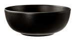Foodbowl Liberty 20 cm aus schwarzem Porzellan.
