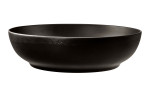 Foodbowl Liberty 25cm aus schwarzem Porzellan.
