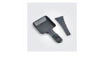 Severin SEVERIN Raclette-Grill, abgebildet auf hellem Grund. Breite 42 cm, Tiefe 28 cm.