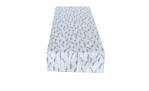 Tischläufer Lavanda 40 x140 cm in blau-weiß mit Blumenmuster