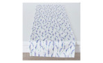 Tischläufer Lavanda 40 x140 cm in blau-weiß mit Blumenmuster