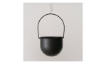 Pflanztopf Madox 30 cm in schwarz aus Eisen