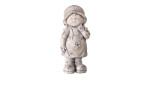 Mädchen-Figur Loreny 44 cm in grau aus Kunststoff