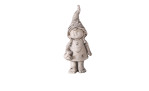 Mädchen-Figur Frances 50 cm in grau aus Kunststoff