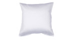 Mako-Satin Kissenbezug Colors in er Größe 40 x 40 cm und in einer weißen Farbausführung