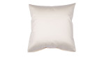 Mako-Satin Kissenbezug Colors, in der Größe 40 x 40 cm und in der Farbausführung creme