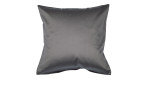 Mako-Satin K9ssenbezug Colors, in der Größe 80 x 80 cm und in der Farbausführung grau