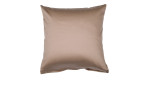 Mako-Satin Kissenbezug Colors in der Größe 40 x 40 cm und in der Farbausführung taupe
