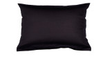 Mako-Satin Kissenbezug Colors in der Größe 40 x 60 cm und in der Farbausführung schwarz