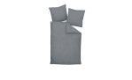 Serrsucker Bettwäsche Piano in der Größe 135 x 200 cm und in der Farbausführung Grau