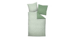 Mako-Satin Bettwäsche J.D. in der Größe 200 x 200 cm und in der Farbausführung grün