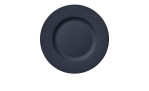 Frühstücksteller Manufacture Rock 21,7 cm in schwarz mit Schiefer-Optik