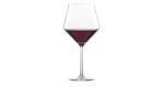Burgunder-/Rotweinglas Pure 700 ml, Ansicht mit Füllujng