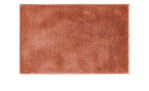 Die andiamo Badematte Florida 60 cm ist ein weicher, rechteckiger roter Synthetikbadevorleger mit einer weichen, strukturierten Oberfläche.