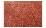 Nahaufnahme der andiamo Badematte Florida, 60 cm, mit weicher Synthetikfaser-Textur in Rot- und Rosa-Braun-Tönen.