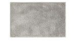 Die Andiamo Badematte Florida 40 x 60 cm ist grau, rechteckig und aus weicher Synthetikfaser gefertigt.