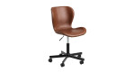 Schreibtischstuhl Bastian in der Farbe retro Cognac