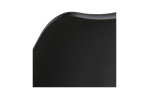 Barhocker Dylanin der Farbe Schwarz Detailaufnahme