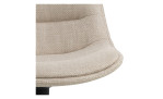 Barhocker Anita in der Farbe Beige Detailaufnahme
